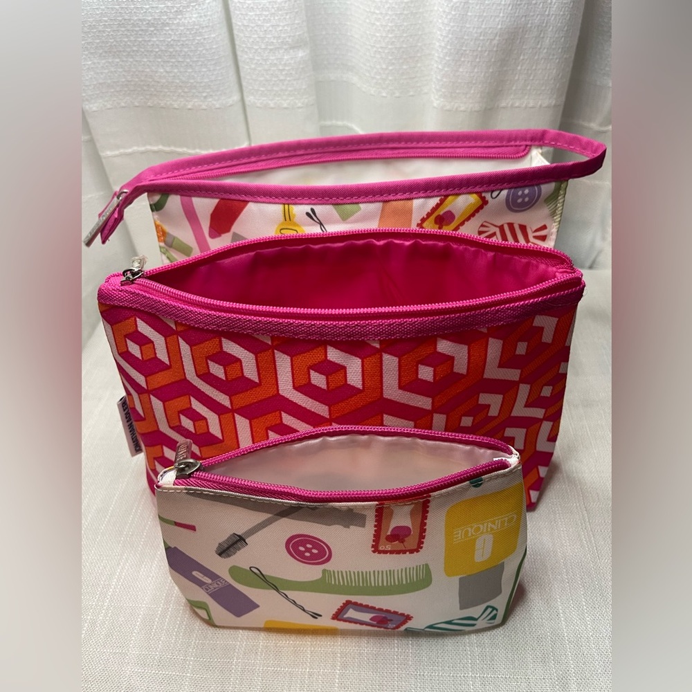 Clinique 3 Makeup Bags